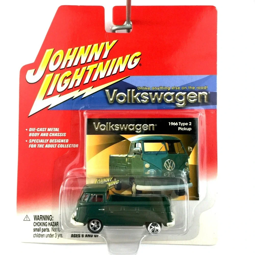Johnny Lightning 1966 66 Volkswagen VW Type 2 Pickup Truck Die Cast 1/64 *Defect